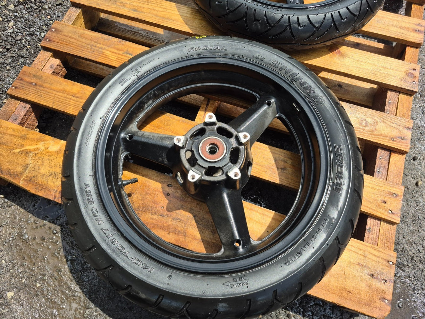 2015 Suzuki Gw250 Inazuma Wheel Rim W/tire Front & Rear Pair OEM