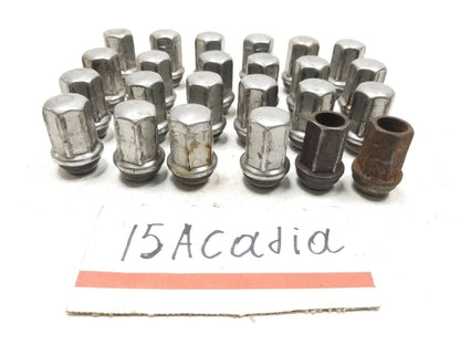 13 14 15 16 GMC Acadia Wheel Lug Nut 24pcs OEM