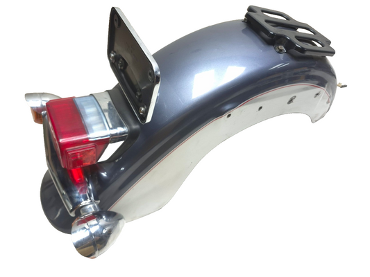 2001 Kawasaki Vulcan 1500 Vn1500 Rear Fender W/ Taillight & Turn Signal Assy OEM