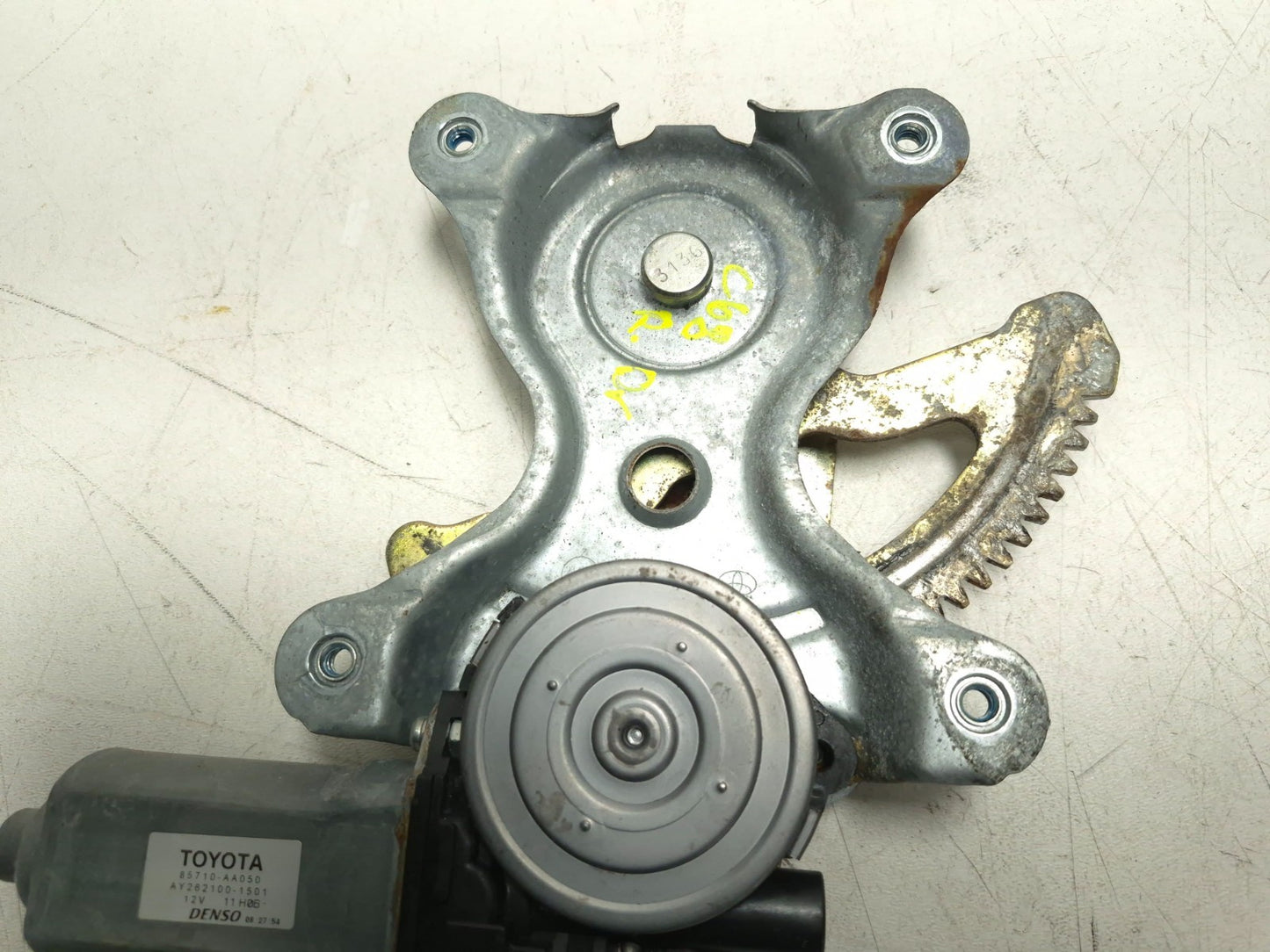 2007 Toyota Corolla Window Regulator Motor Rear Driver Side Left OEM