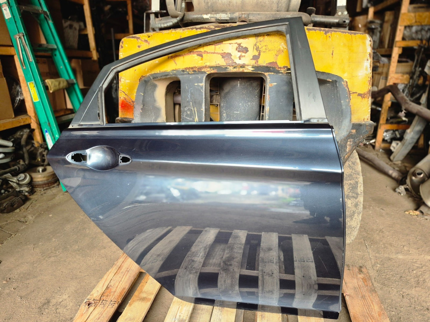 2012 Hyundai Sonata Rear Door Shell Passenger Side Right OEM