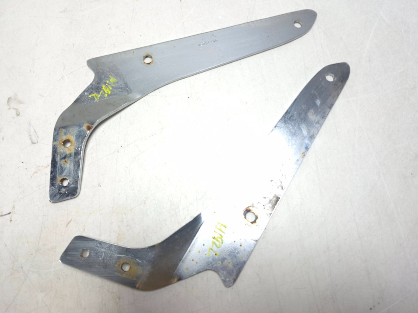 2009 Honda Shadow Spirit Vt750 Rear Fender Luggage Bracket Left & Right OEM