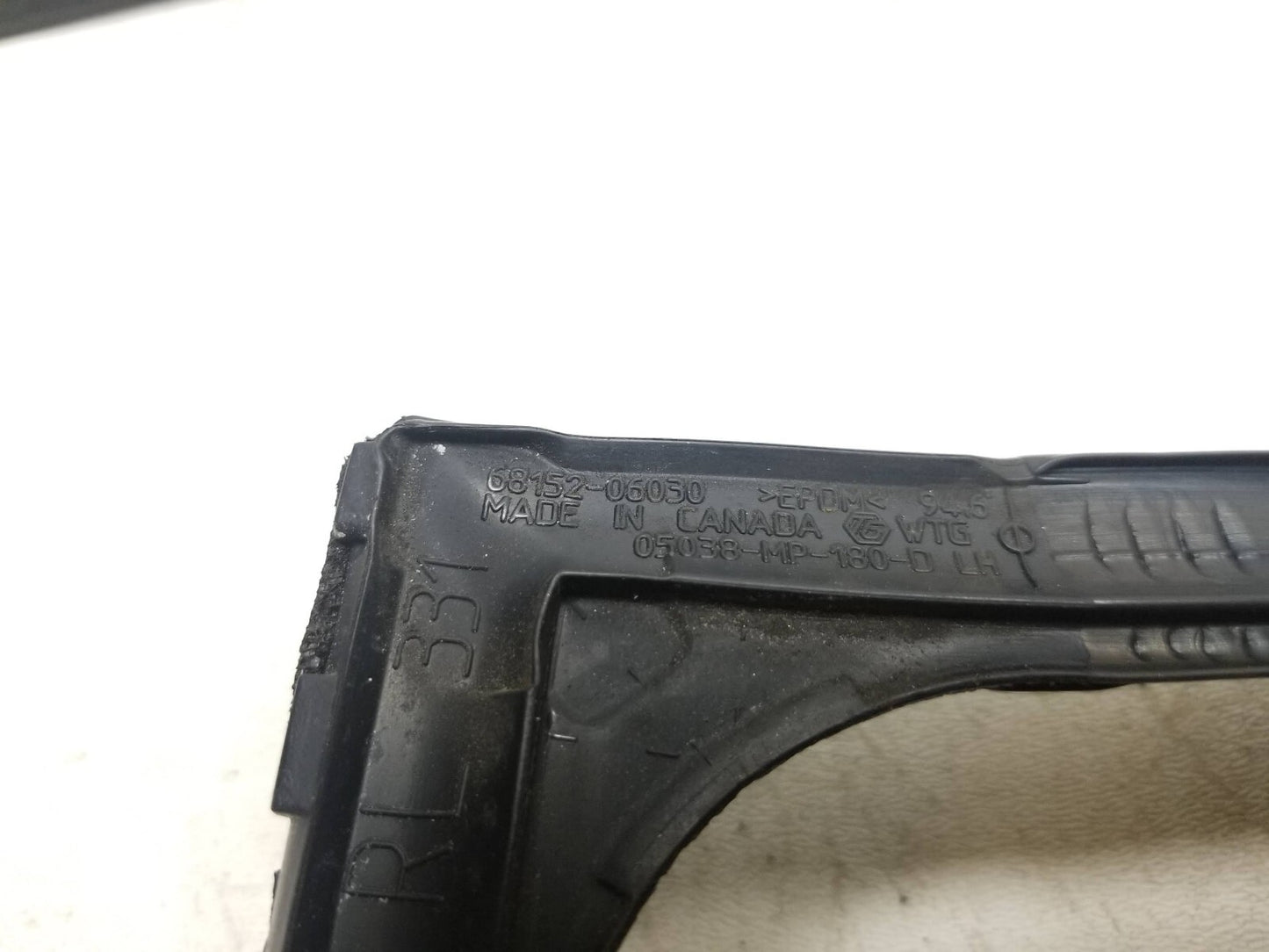 2007-2011 Toyota Camry Door Window Seal & Belt Rear Driver Side Left OEM