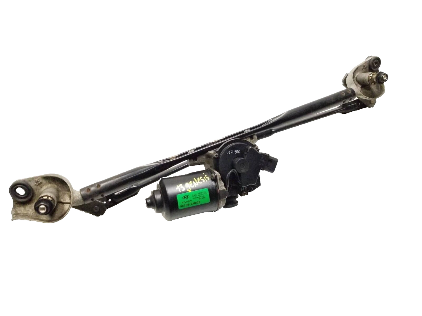 2013 Hyundai Genesis Coupe Windshield Wiper Motor & Linkage OEM