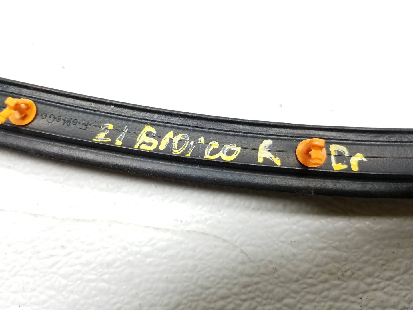 2021 Ford Bronco Rear Driver Door Seal Weatherstrip OEM
