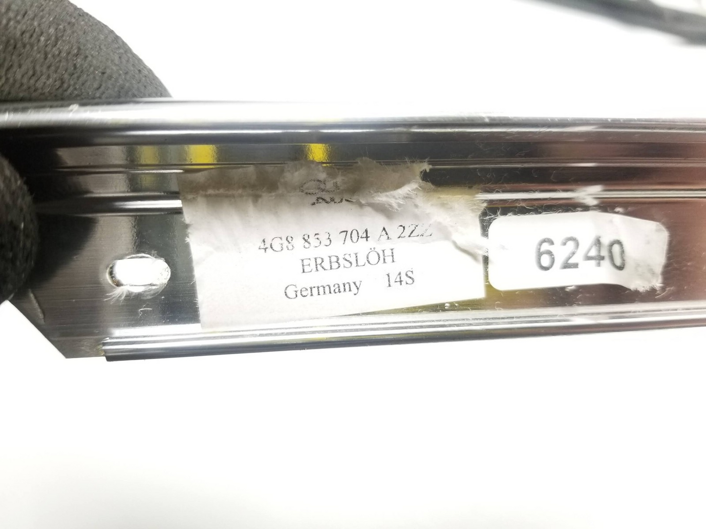2012 Audi A7 Roof Molding W/ Seal Left & Right Pair OEM