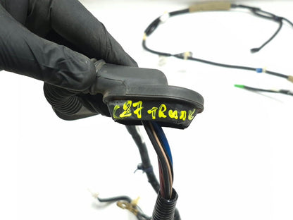 2013 Honda Cr-z Trunk Tailgate Wire Harness OEM
