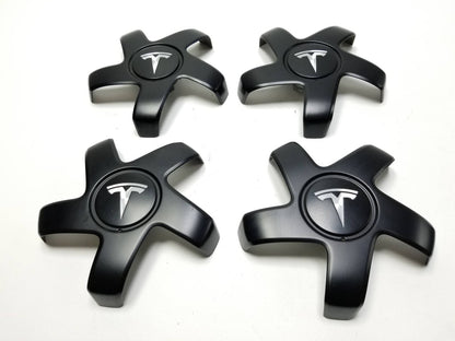2021 Tesla Model 3 Wheel Center Cap 4pcs 1044234-b  OEM