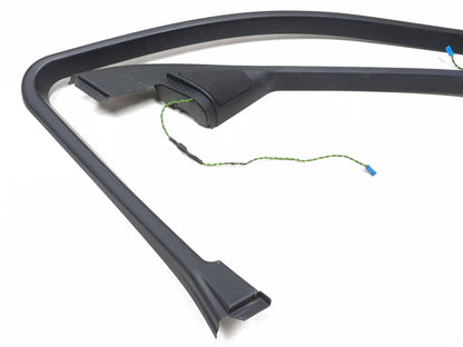 2007 BMW 530i E60 Front Door Window Frame Surround Tweeter Trim Left & Right OEM
