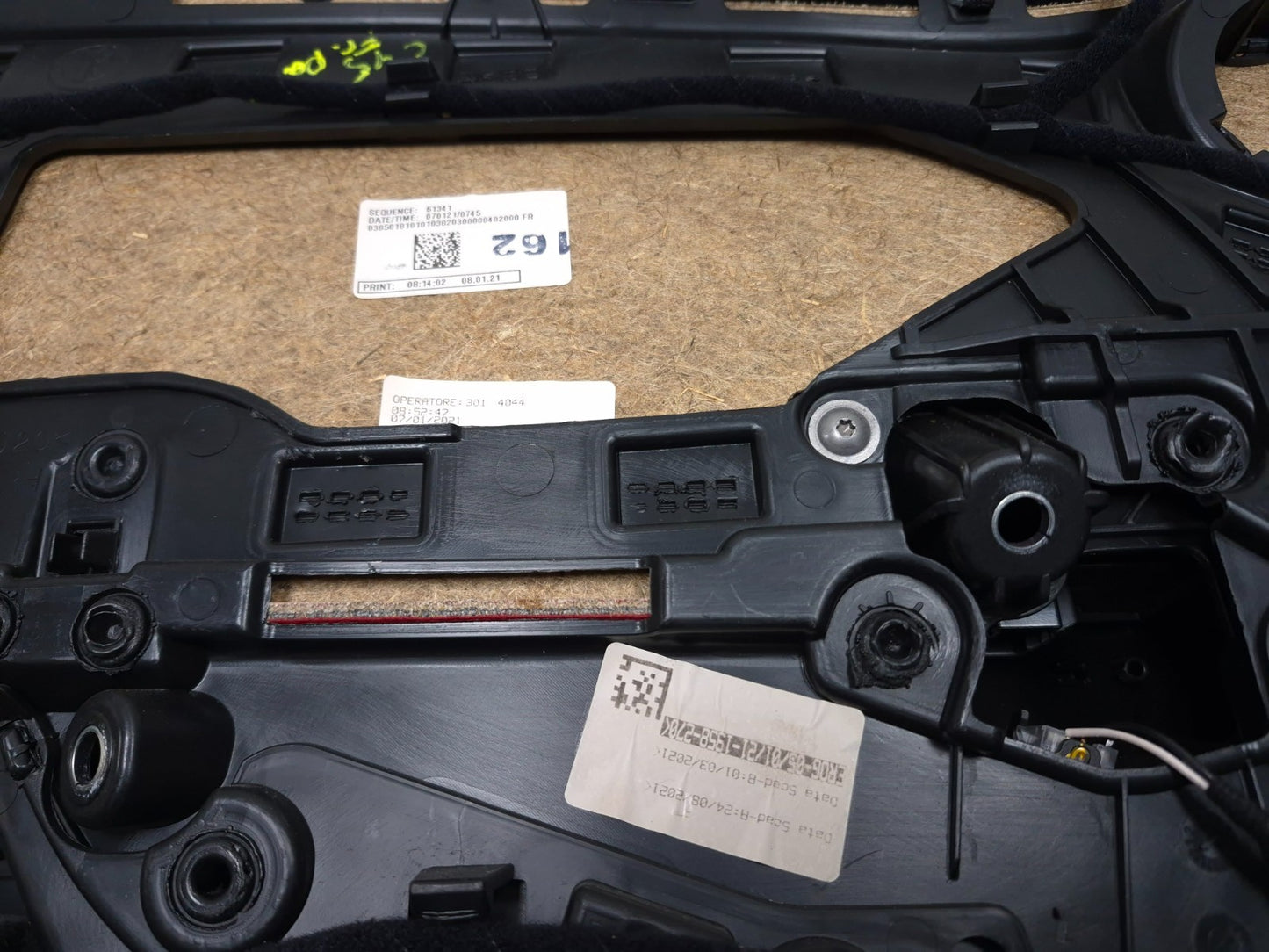 2021 Alfa Romeo Giulia Front Passenger Door Panel OEM