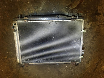 2007 Cadillac CTS Radiator Shroud Cooling Fan Condenser OEM