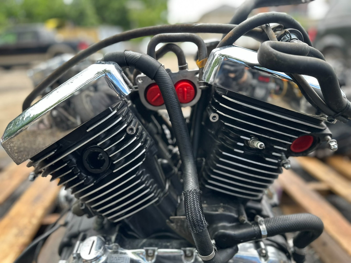 2001 Kawasaki Vulcan 1500 Classic Vn1500 Engine Motor OEM