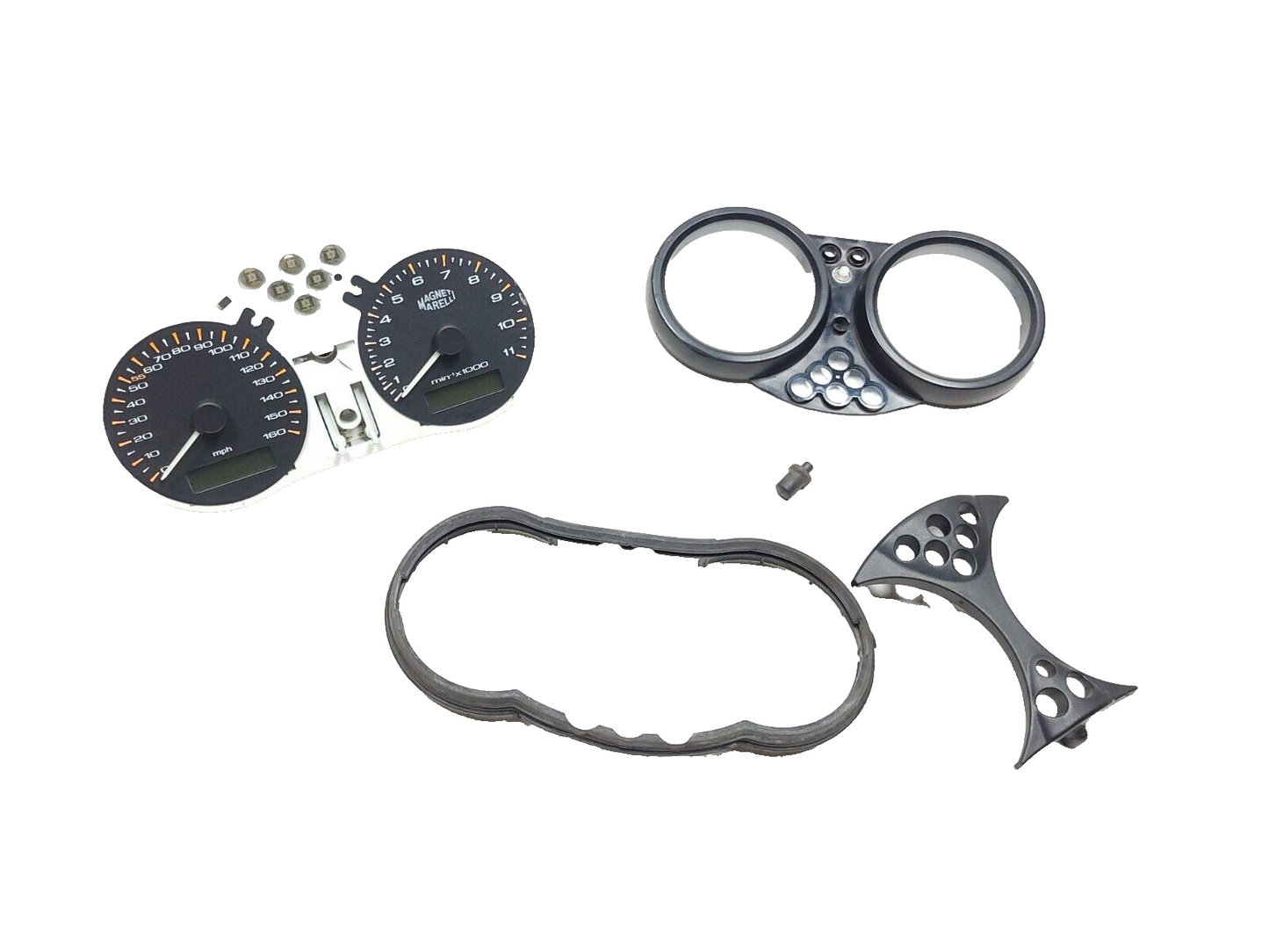 02-06 Ducati Monster M600 620 Gauges Cluster Speedometer Tach Display OEM