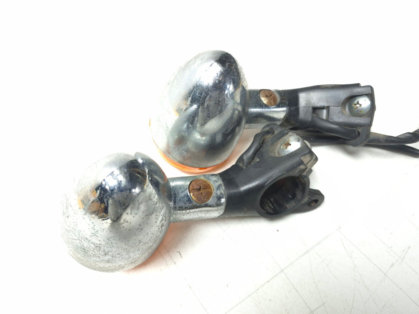 2007 Cf Moto V5 Qlink Legacy 250 Front Turn Signal Left & Right Pair OEM