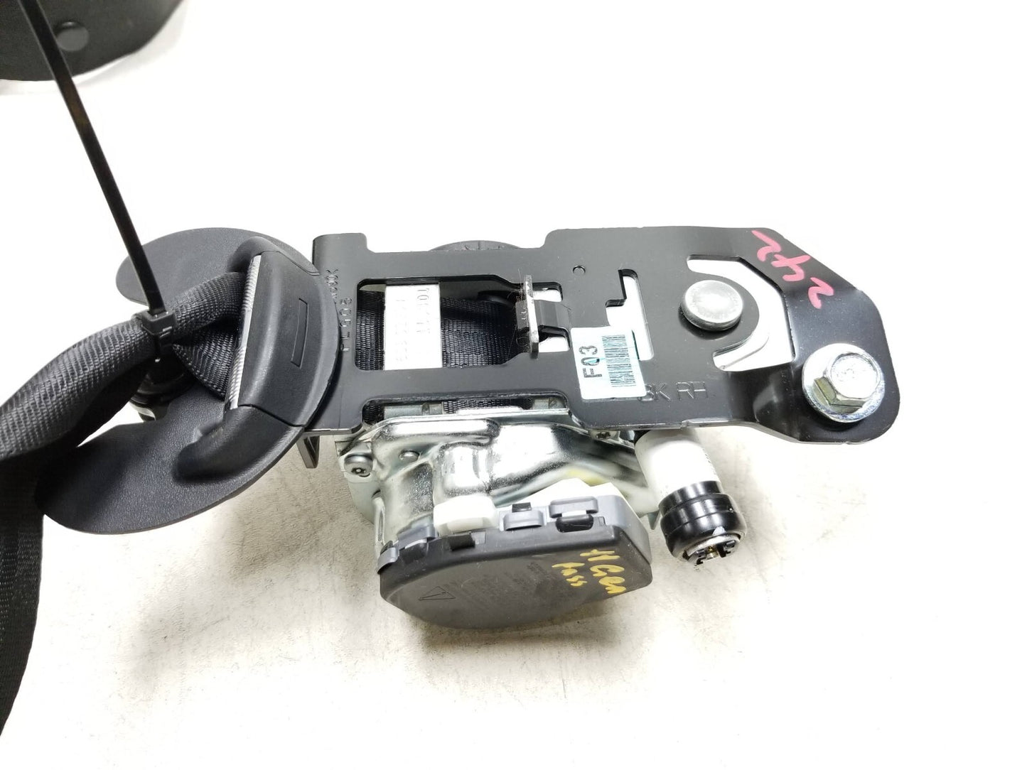 2009-2016 Hyundai Genesis Coupe Seat Belt Retractor Front Passenger Side Rh OEM