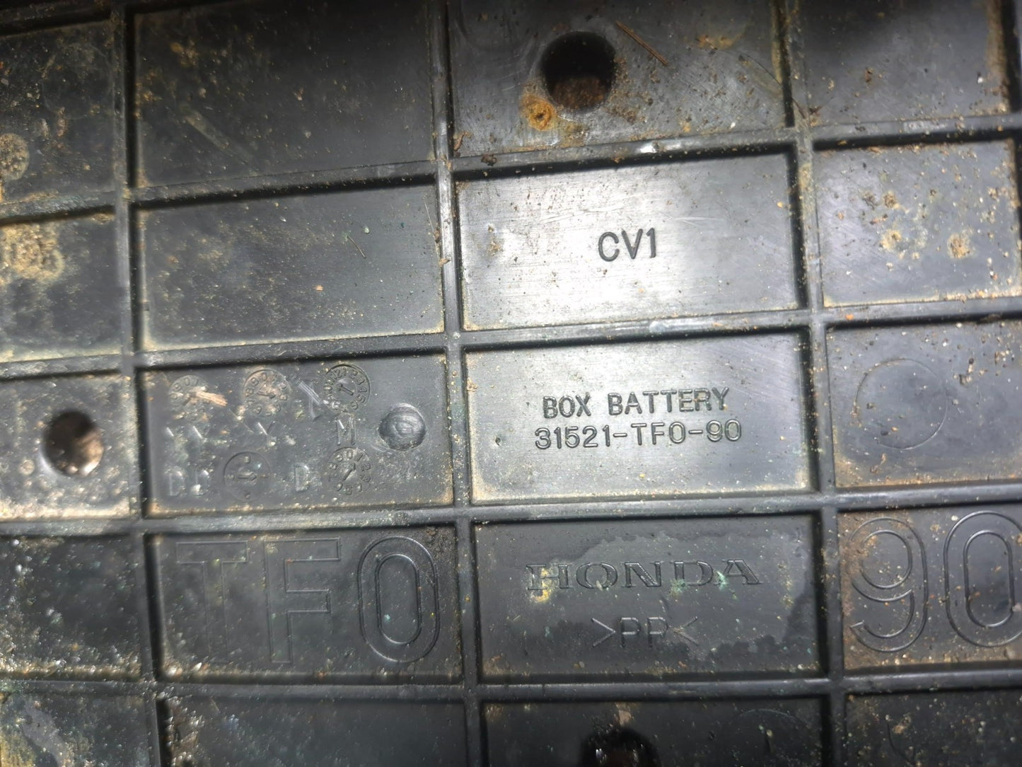 2014 Honda Cr-z Battery Tray Box OEM