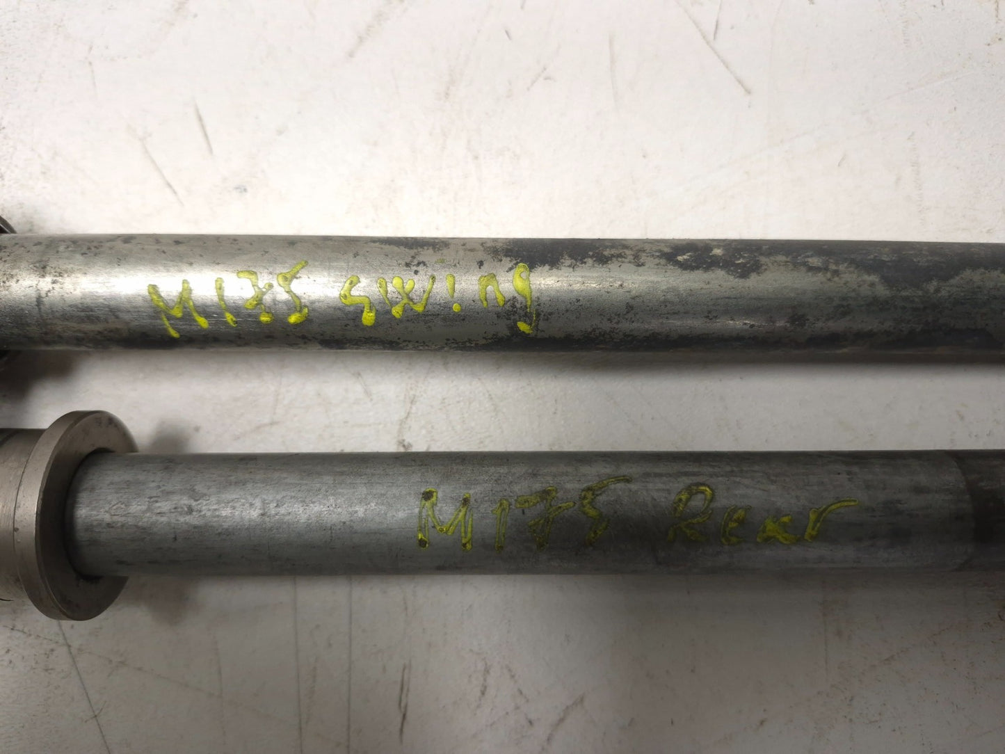 2005 Kawasaki Ninja Zx10r Rear Wheel Axle & Swingarm Bolt Pair OEM