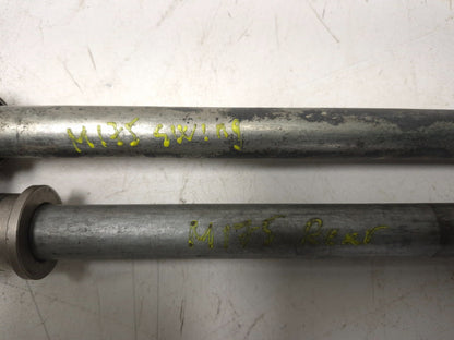 2005 Kawasaki Ninja Zx10r Rear Wheel Axle & Swingarm Bolt Pair OEM