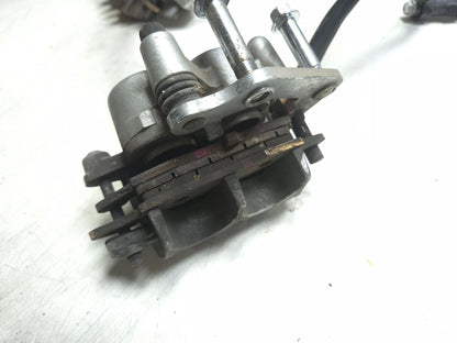 2001 Kawasaki Vulcan 1500 Vn1500 Classic Front Brake Caliper W/ Hose Pair OEM