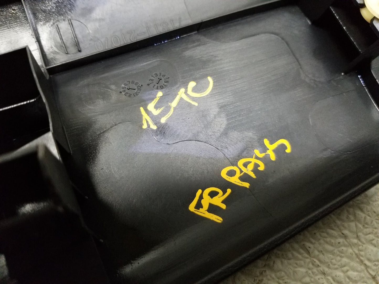 14 15 16 Scion Tc Seat Trim Cover Fold Lock Guide Sleeve Front Right Passenger