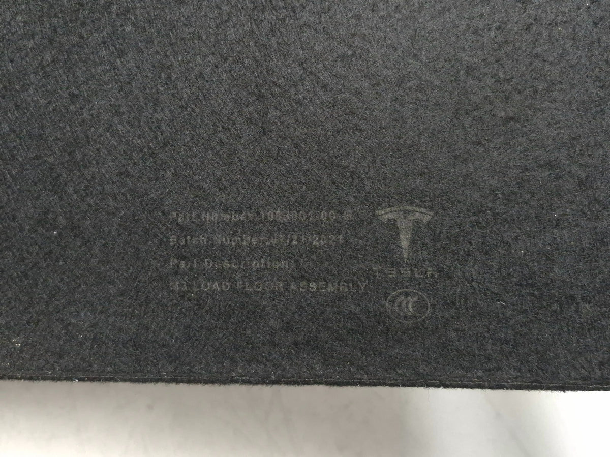 2021 Tesla Model 3 Trunk Cargo Load Floor Cover OEM