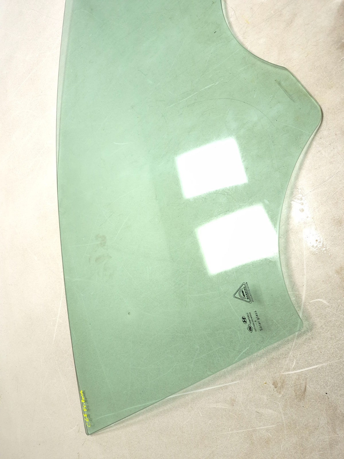 2018 Hyundai Sonata Front Passenger Door Window Glass OEM 45k Milise