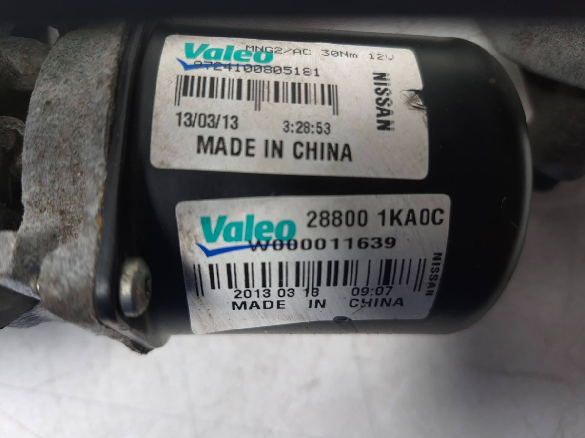 2011-2017 Nissan Juke Front Windshield Wiper Motor & Linkage Transmission OEM