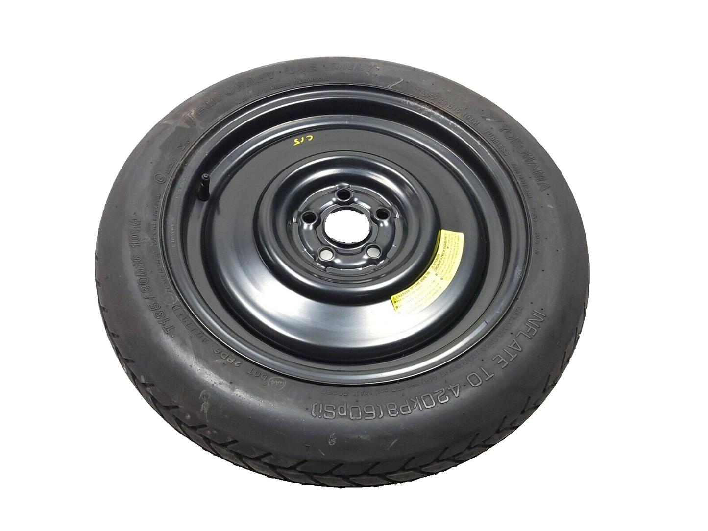 11-16 Subaru Impreza Sedan Spare Tire 135/80r16 OEM 81k Miles