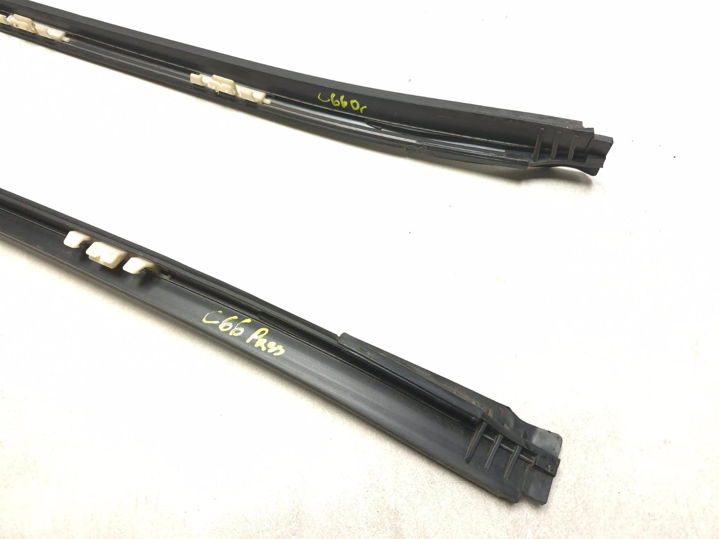 2012 Hyundai Sonata Windshield Pillar Outer Molding Left & Right Pair OEM