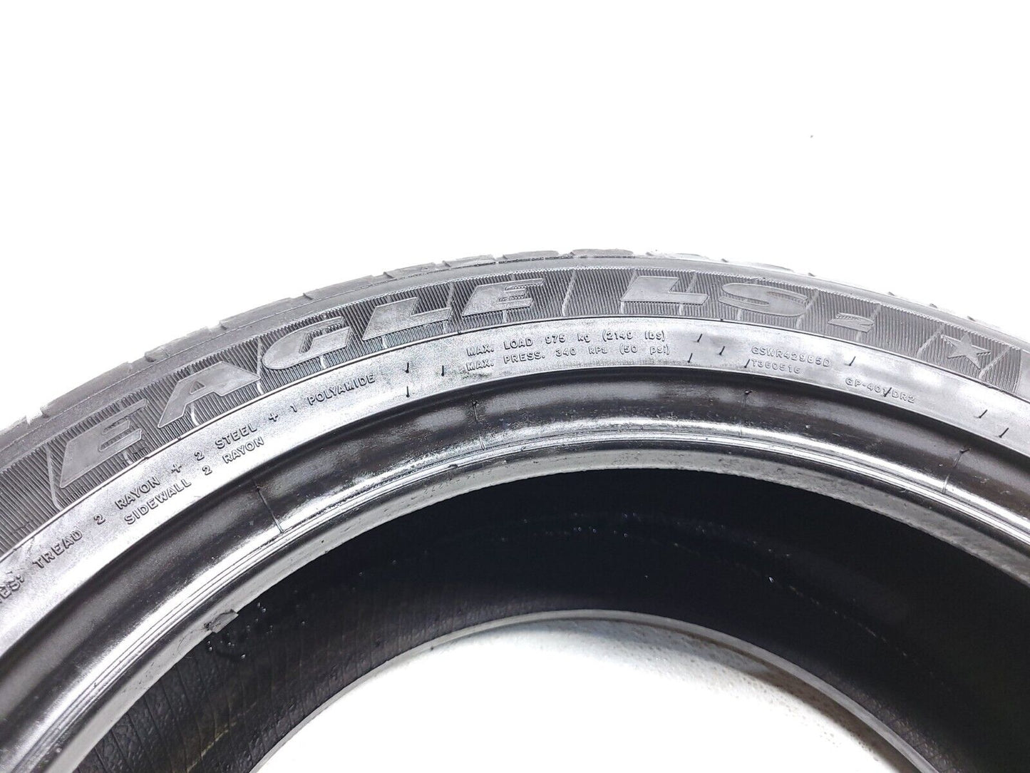 Goodyear Ls2 255/50r19 107h Tread 8/32" Used Tire