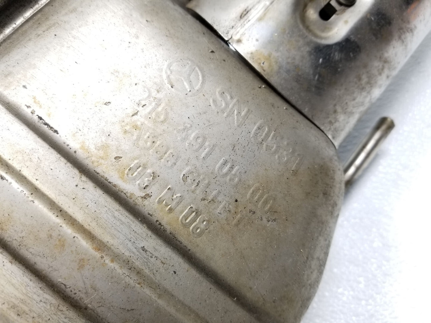 2004 Mercedes CL500 Rear Exhaust Muffler Left & Right OEM