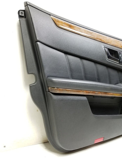 10-13 Mercedes W212 E350 E500 E550 Door Panel Trim Front Driver Side Left OEM