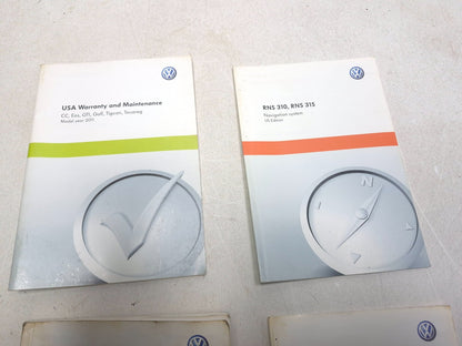 2011 Volkswagen Tiguan Owner's Manual Book & Case OEM