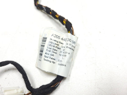 15-20 Mercedes C300 W205 Center Console Wire Harness A2054403008 OEM