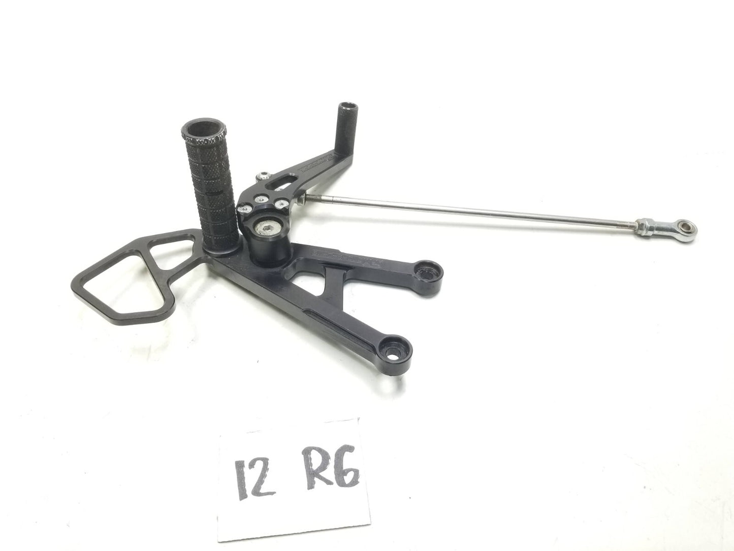 2008 - 2016 2012 Yamaha Yzfr6 R6 Rear Brake Master Cylinder & Brake Pedal