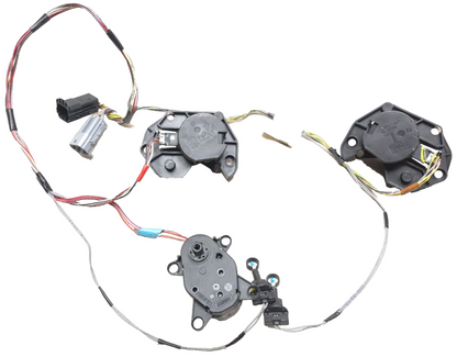 2007 Saab 9-5 Aero Heater Vent Flap Control Actuator Motor 2pcs OEM