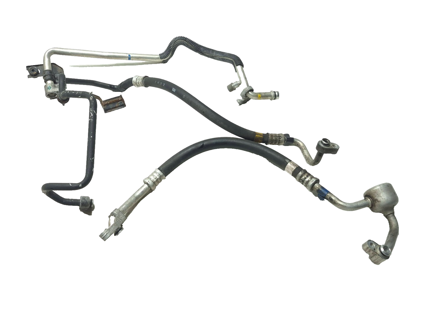 2009 Lexus IS250 AC Hose Line Pipe 3pcs OEM