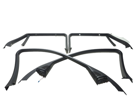 2008 BMW X6 E71 Door Window Frame Trim Cover Panel Front & Rear 4pcs OEM