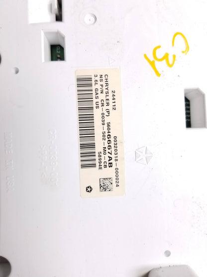 2012 - 2013 Jeep Grand Cherokee Speedometer Instrument Panel OEM
