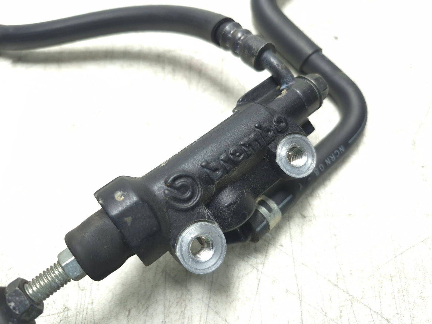 2009 Yamaha Fz6r Rear Brake Master Cylinder Brembo & Brake Pedal OEM
