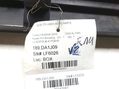 08 09 10 11 12 Nissan Altima Rocker Panel Skirt Molding Left Driver Side OEM