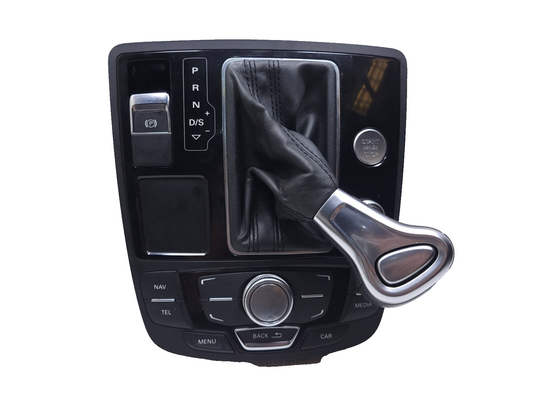 2012 Audi A7 Center Console Switch Panel W/ Shift Knob OEM
