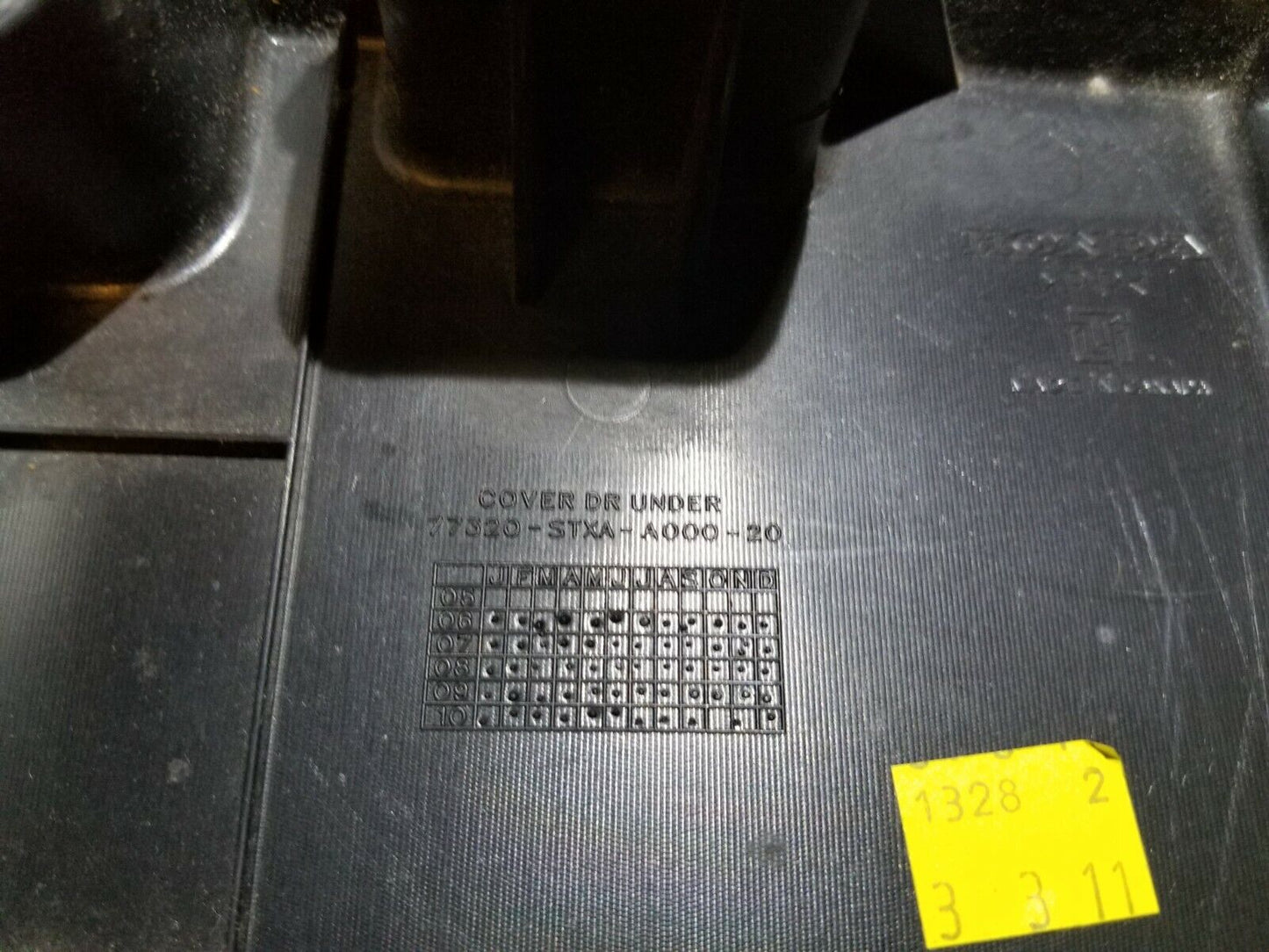 07-13 Acura Mdx  Dash Lower Knee Cover Panel Trim Front Left Driver Side OEM