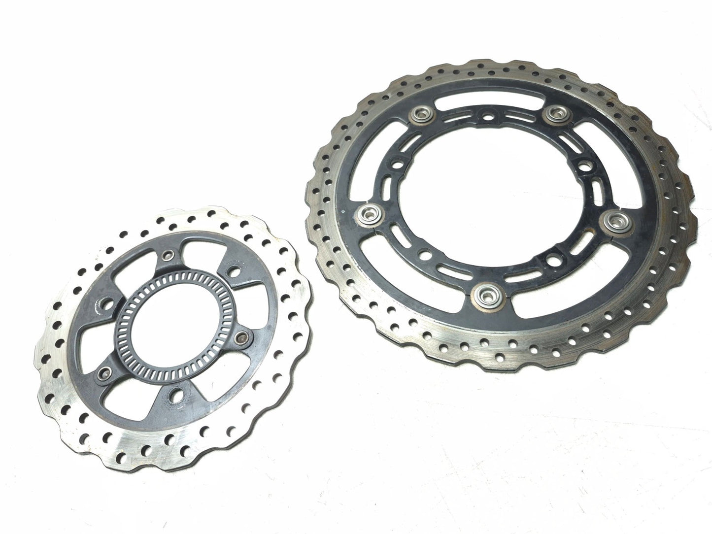 2019 Kawasaki Z400 Er400 Brake Disc Rotor Front & Rear Pair OEM