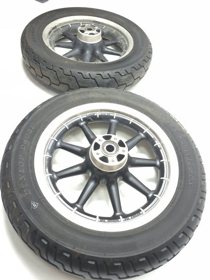 2002-2008 Harley-davidson Electra Glide Flht Wheel Rim & Tire Front & Rear
