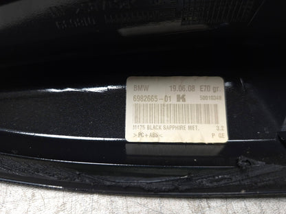2008 BMW X6 Roof Shark Fin Antenna Module & Cap Cover Black OEM