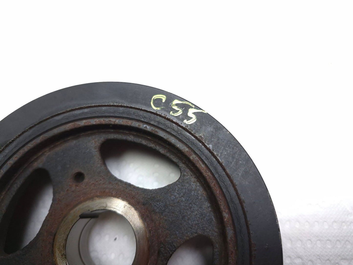 2018 Nissan Altima 2.5l Harmonic Balancer Crankshaft Pulley OEM