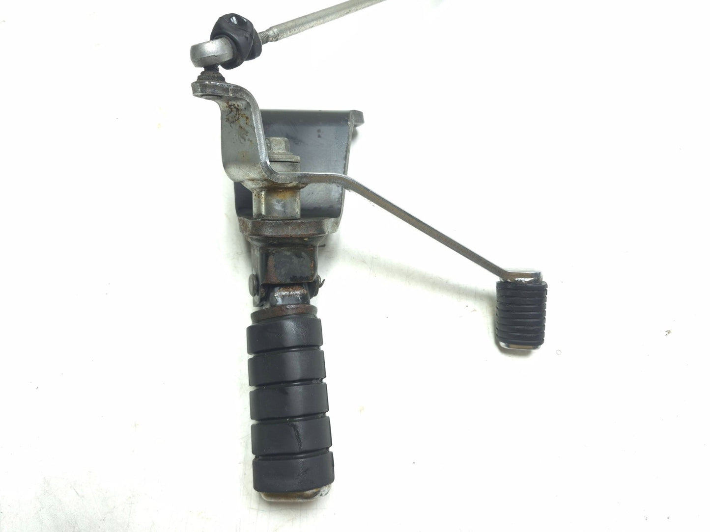 2009 Honda Shadow Vt750 Spirit Front Left Foot Peg & Mount W/ Shifter Lever OEM