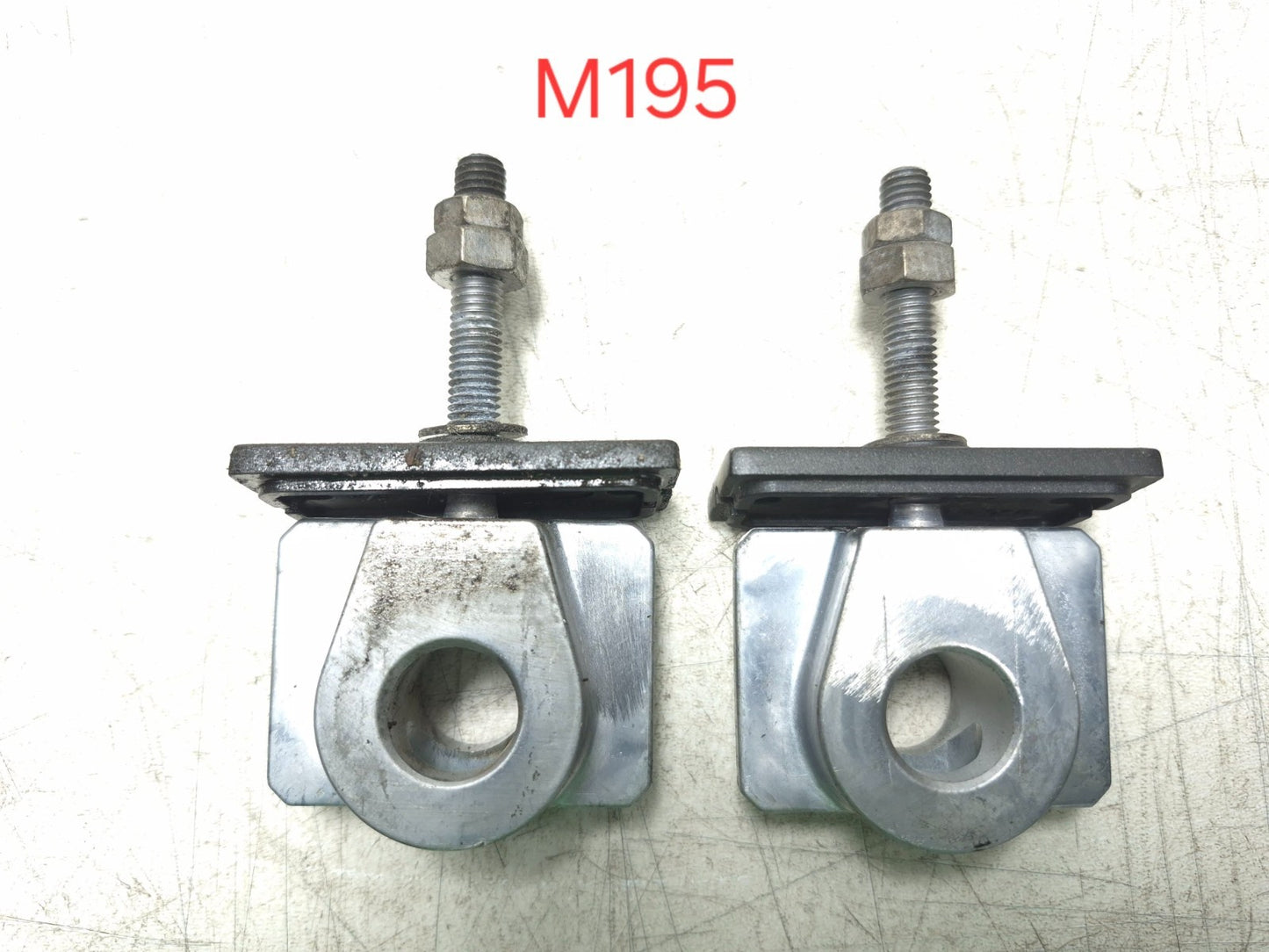 2019 Kawasaki Z400 Er400d Rear Wheel Chain Adjuster Pair OEM