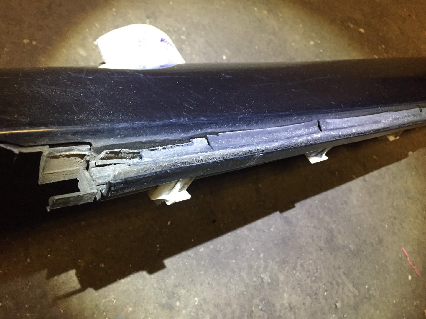 2002 Mercedes-benz C320 Skirt Rocker Panel Molding Left Driver Side OEM